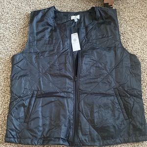 NWT quilted vest